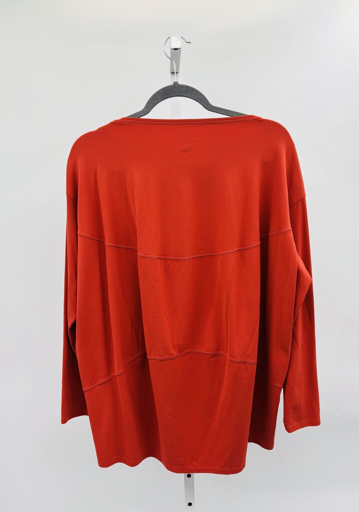 Lululemon Active Top Burnt Orange Est M