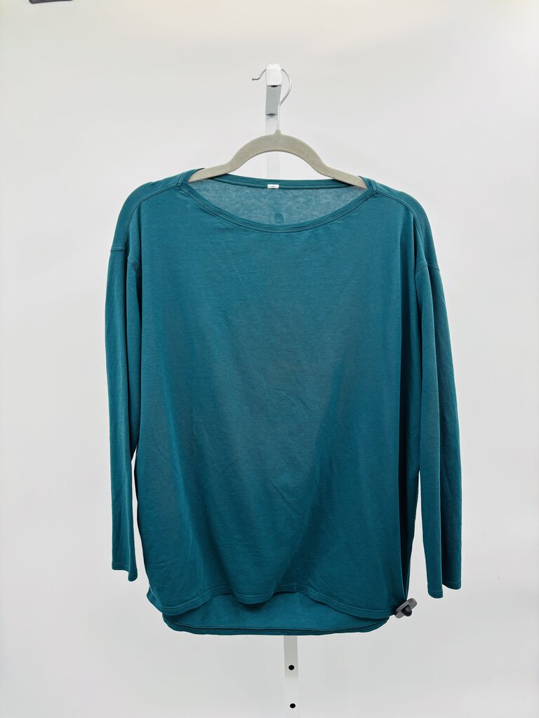 Lululemon Active Top Teal Green Est M