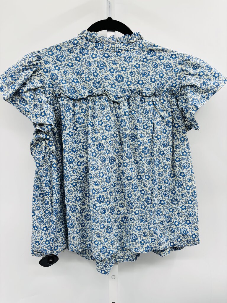 Sea New York Blouse Blue White L