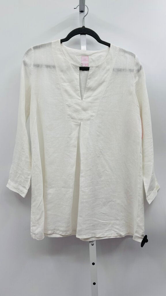 Ann Mashburn Tunic White S