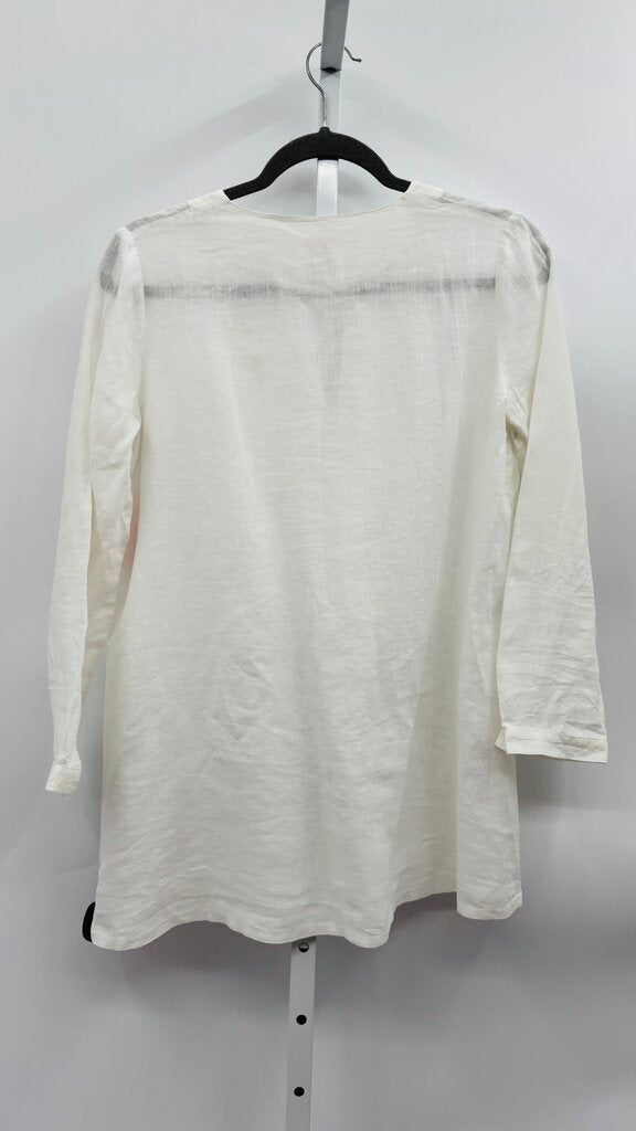 Ann Mashburn Tunic White S