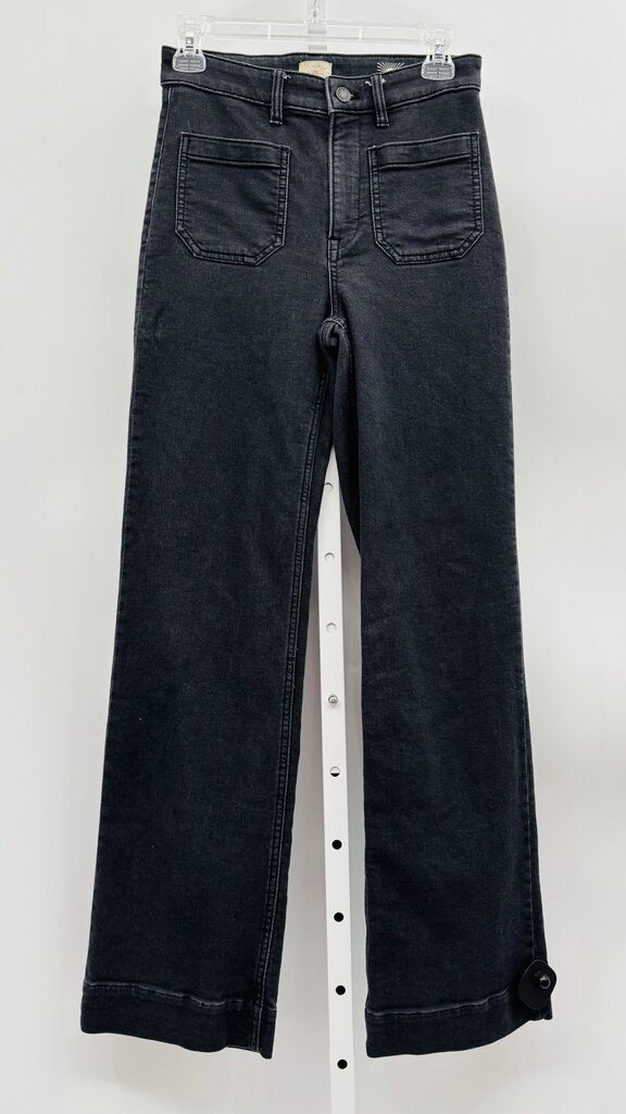 Faherty Jeans Flare Black Wash 26