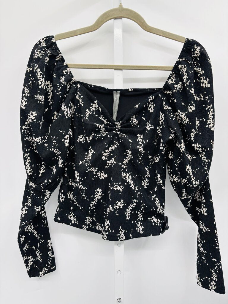 Anthropologie Top Black XS
