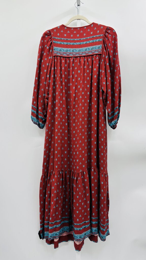 Wrap Maxi Dress Red 10