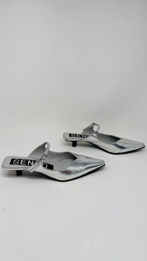 senso Mules Silver 7.5
