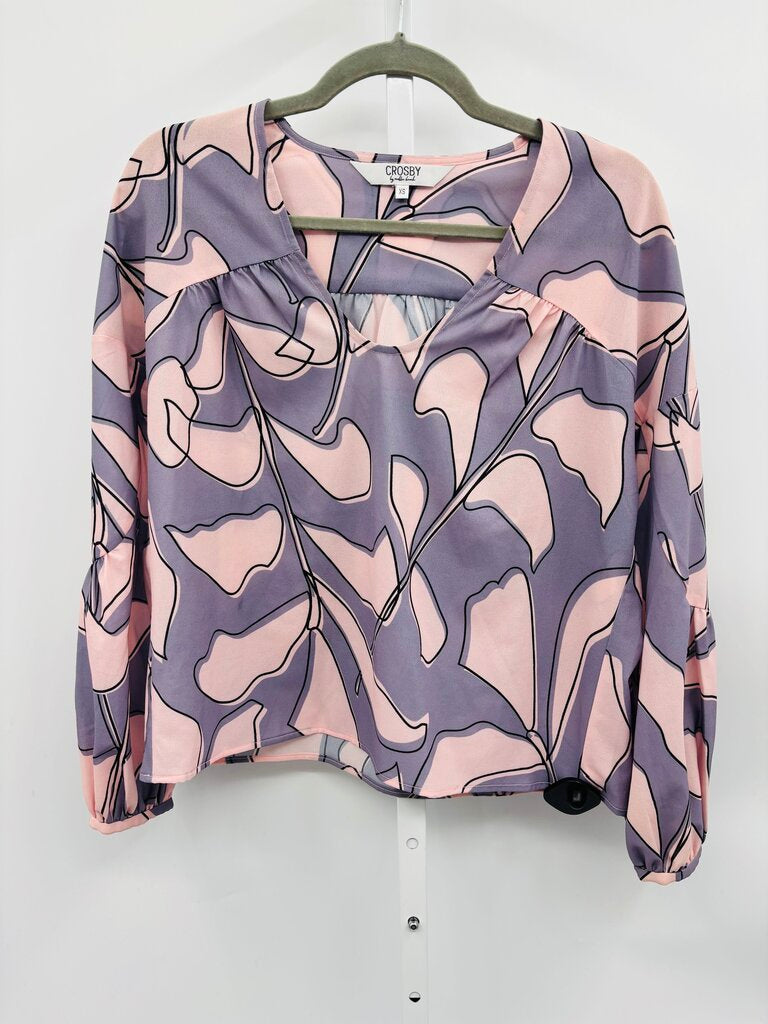 Crosby by Mollie Burch Blouse Pink XS