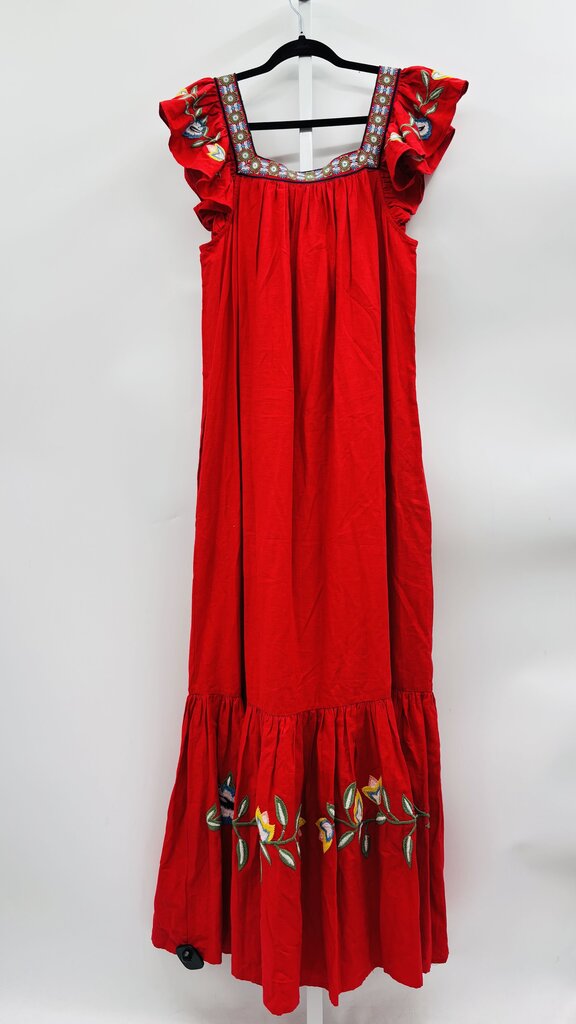 Farm Maxi Dress Red L