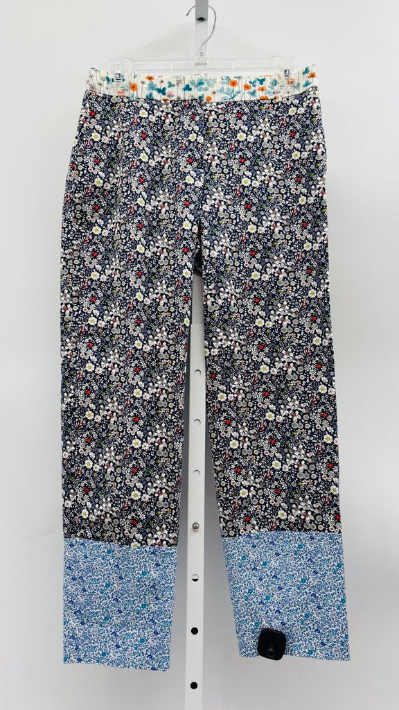 J. Crew Cropped Pants Navy 4