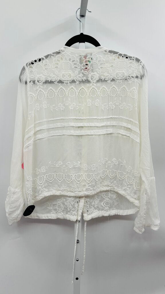 Johnny Was Blouse White L