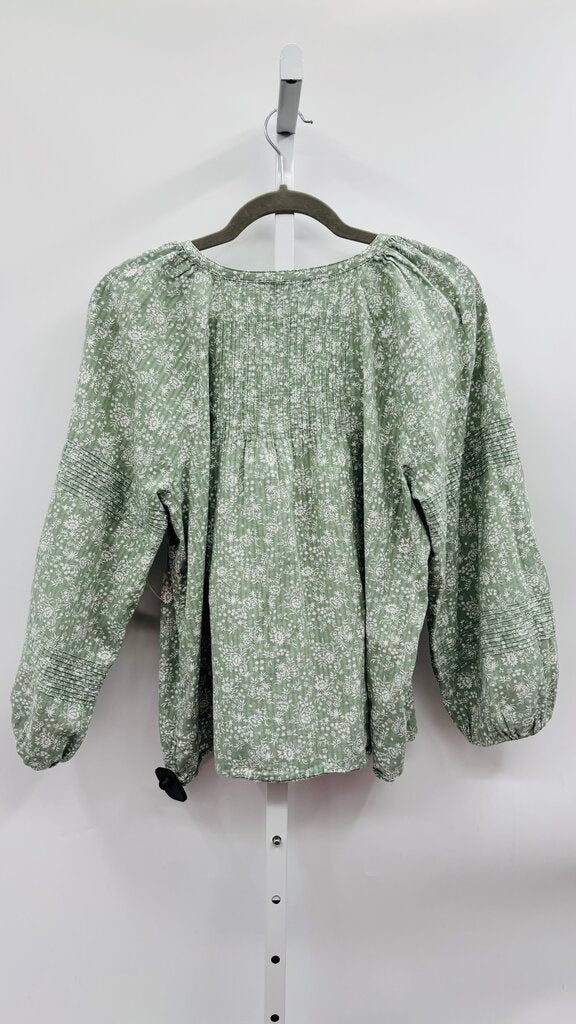 Madewell Blouse Green M