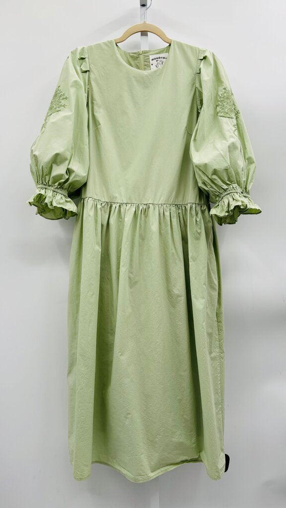 Meadows Dress Green 6