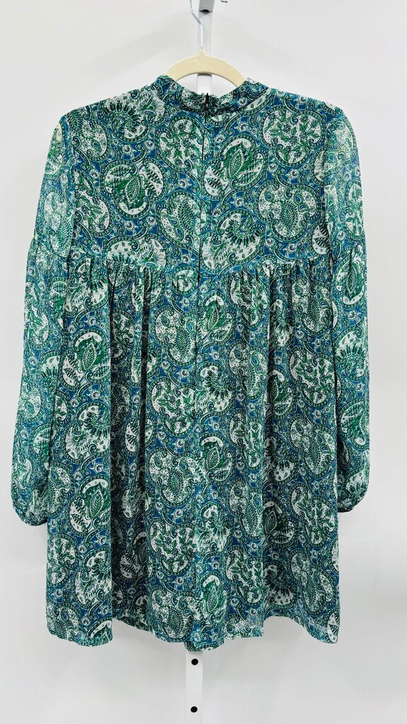 Lavender Brown Dress Green XS