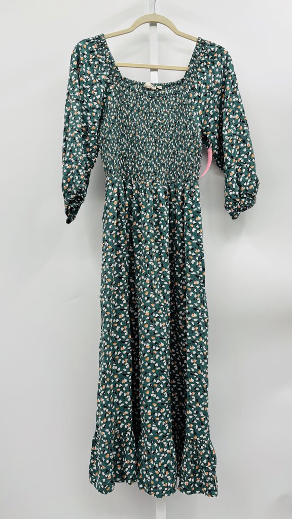 Fat Face Maxi Dress Green 6