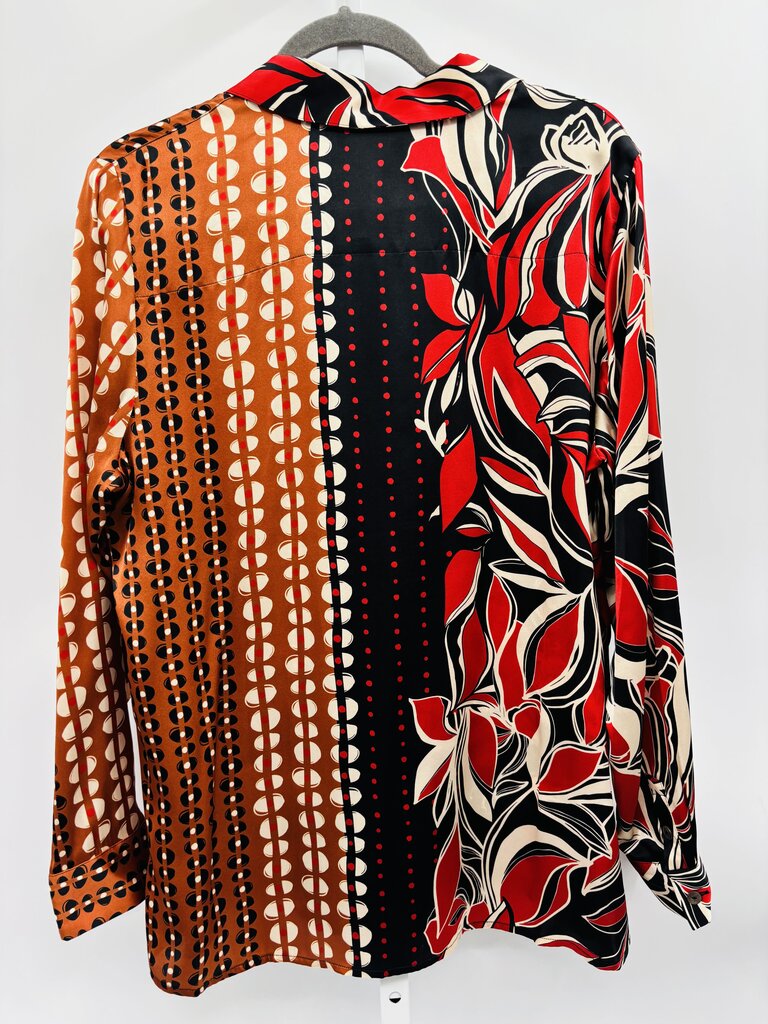 Soft Surroundings Blouse Brown L