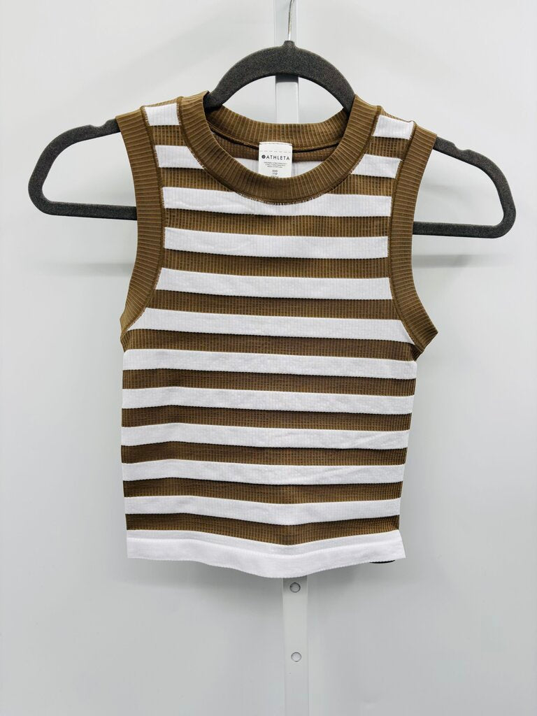 Athleta Active Top Taupe XXS