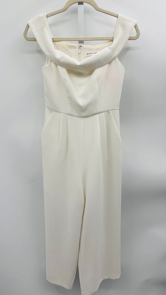 BCBGeneration Jumpsuit White 2