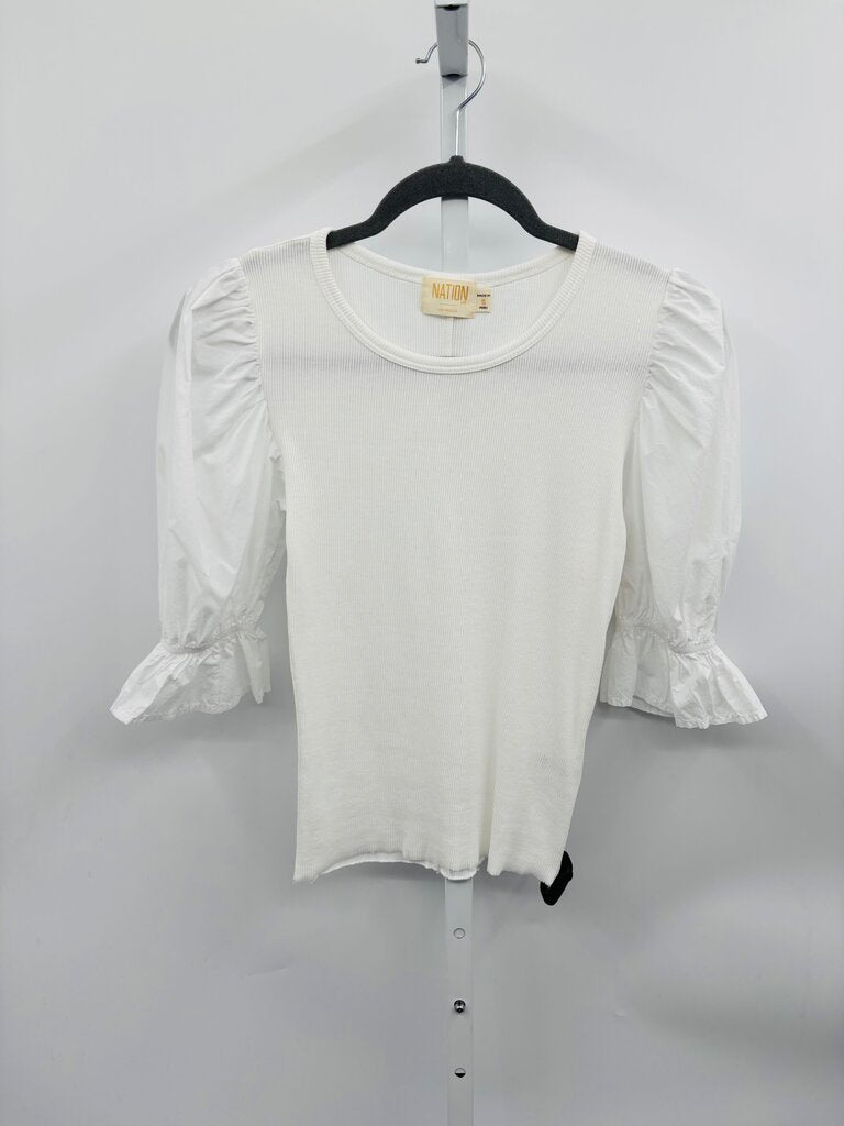 Nation Top White S