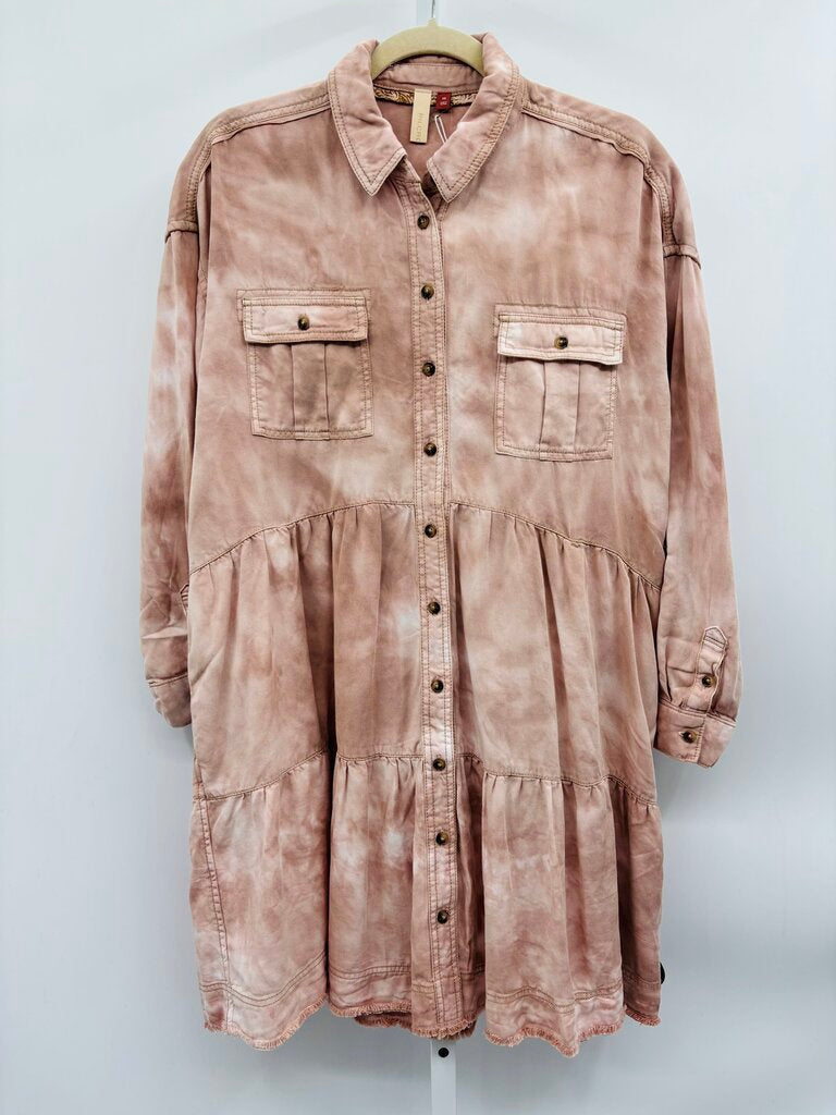 Pilcro Dress Pink XS