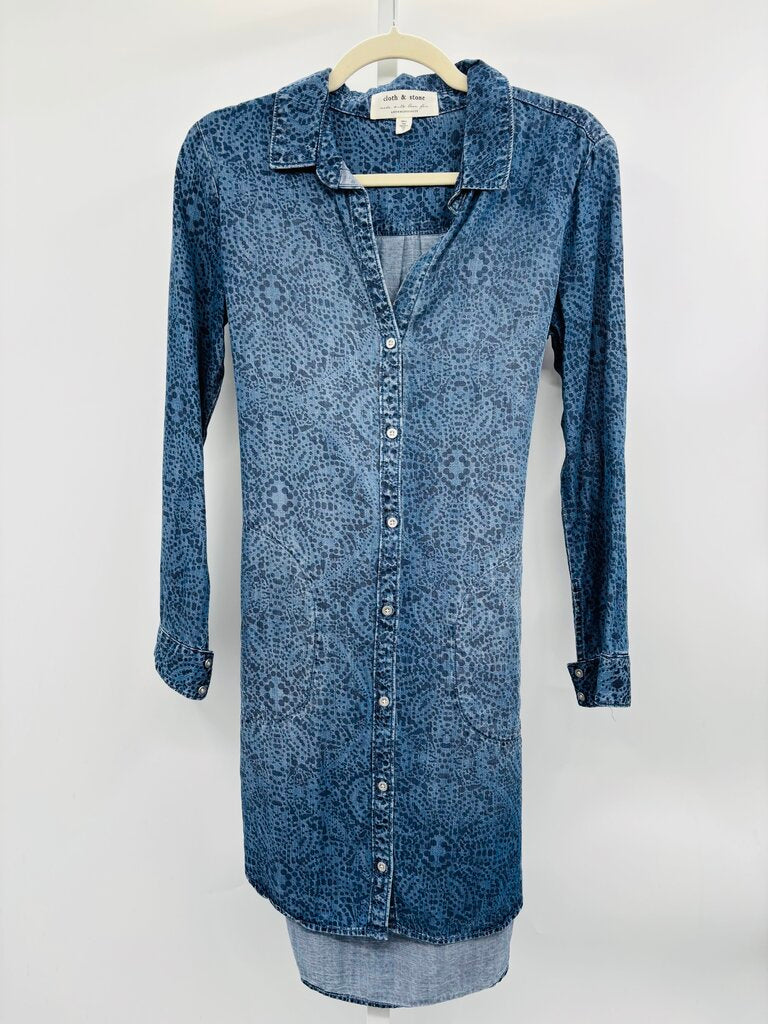 Cloth & Stone Dress Denim XS