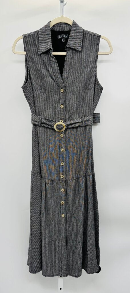 Nicole Miller Maxi Dress Black 6