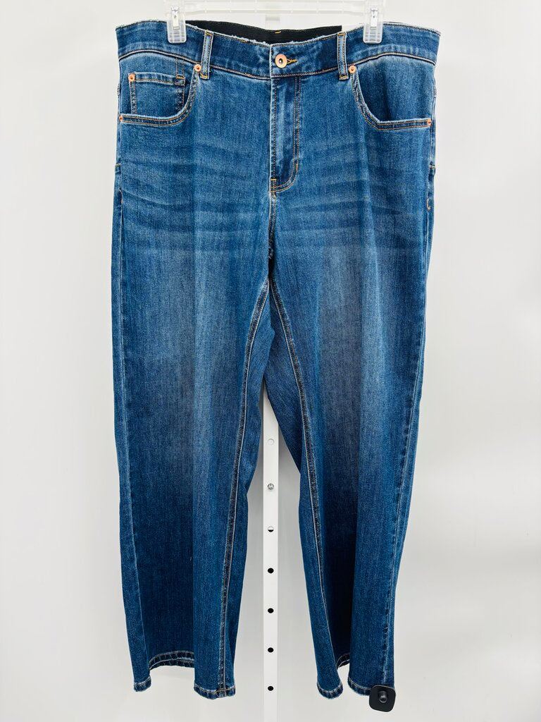 Tribal Jeans Wide Leg Denim 14W