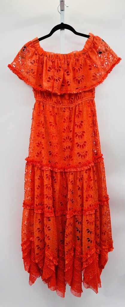 Ixiah Maxi Dress Orange 2