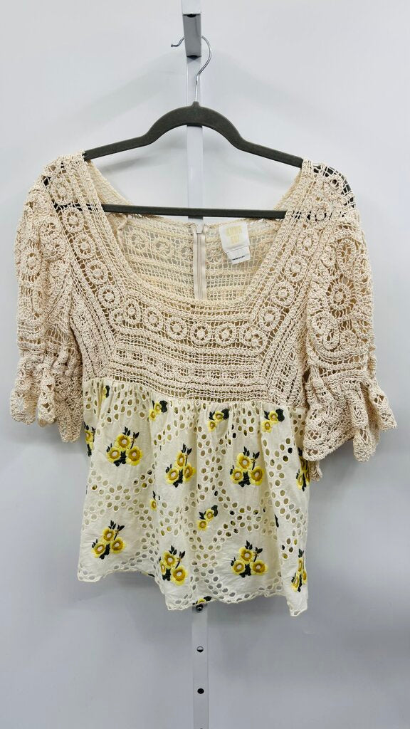 Anna Sui Top Beige M