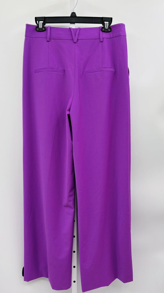 Veronica Beard Pants Wide Leg Purple 12