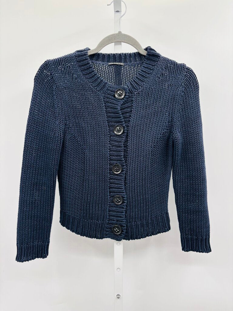 Theory Cardigan Navy S