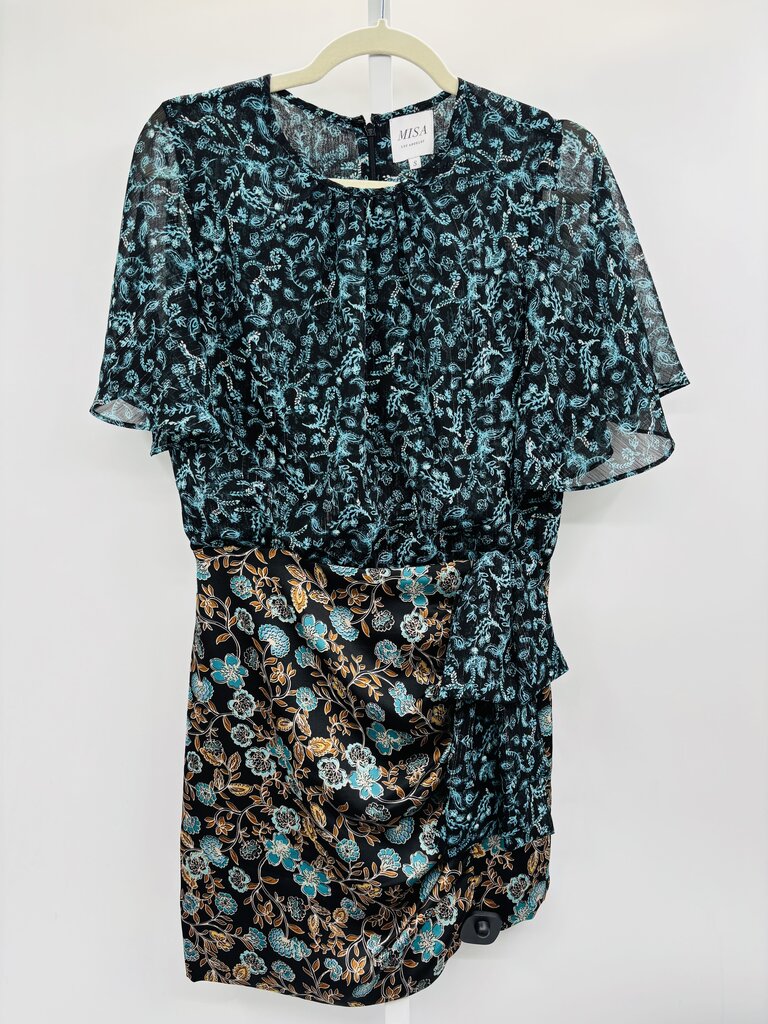Misa Dress Teal S