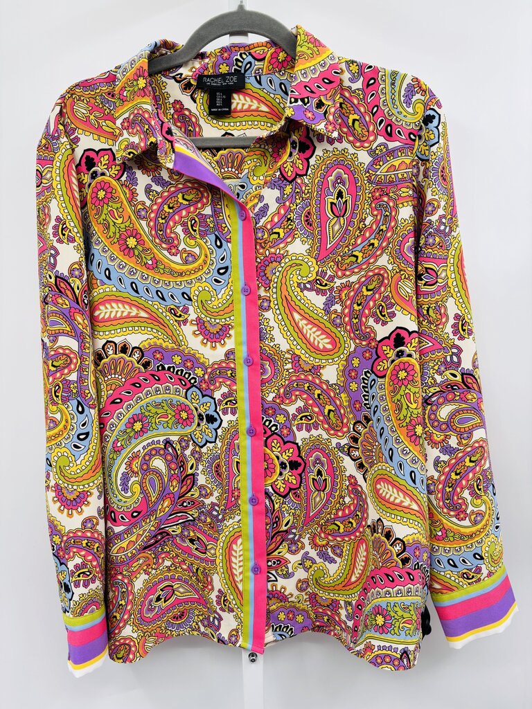 Rachel Zoe Shirt Multi L