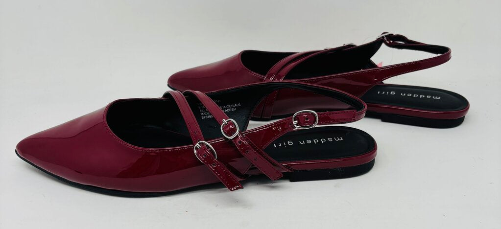 Madden Girl Slingbacks Red 9.5