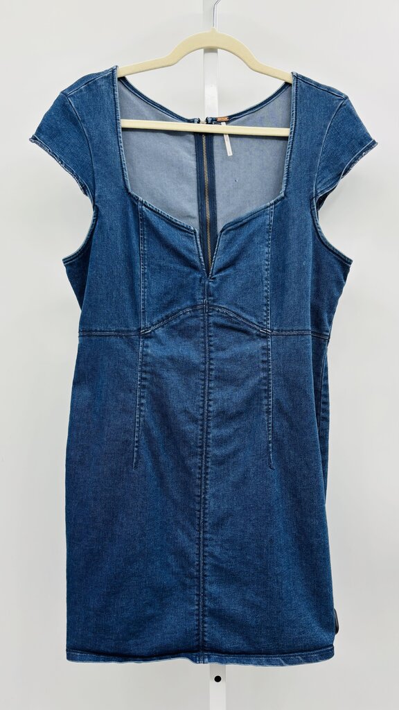 Free People Dress Denim L