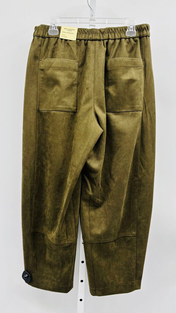 Max Studio Pants Wide Leg Green L