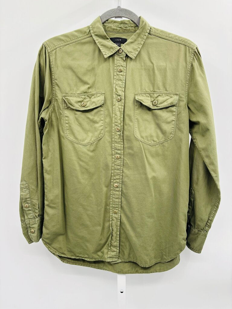 J. Crew Shirt Green S