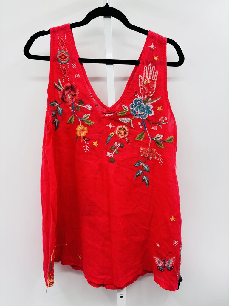 Johnny Was Top Red L