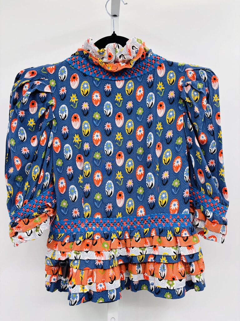 Celia B Blouse Blue S