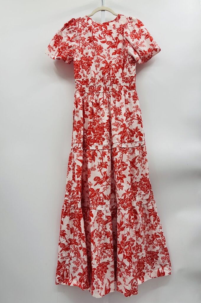 Anthropologie Maxi Dress Red S