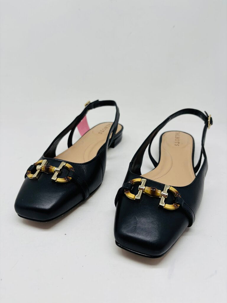 Talbots Slingbacks Black 7.5