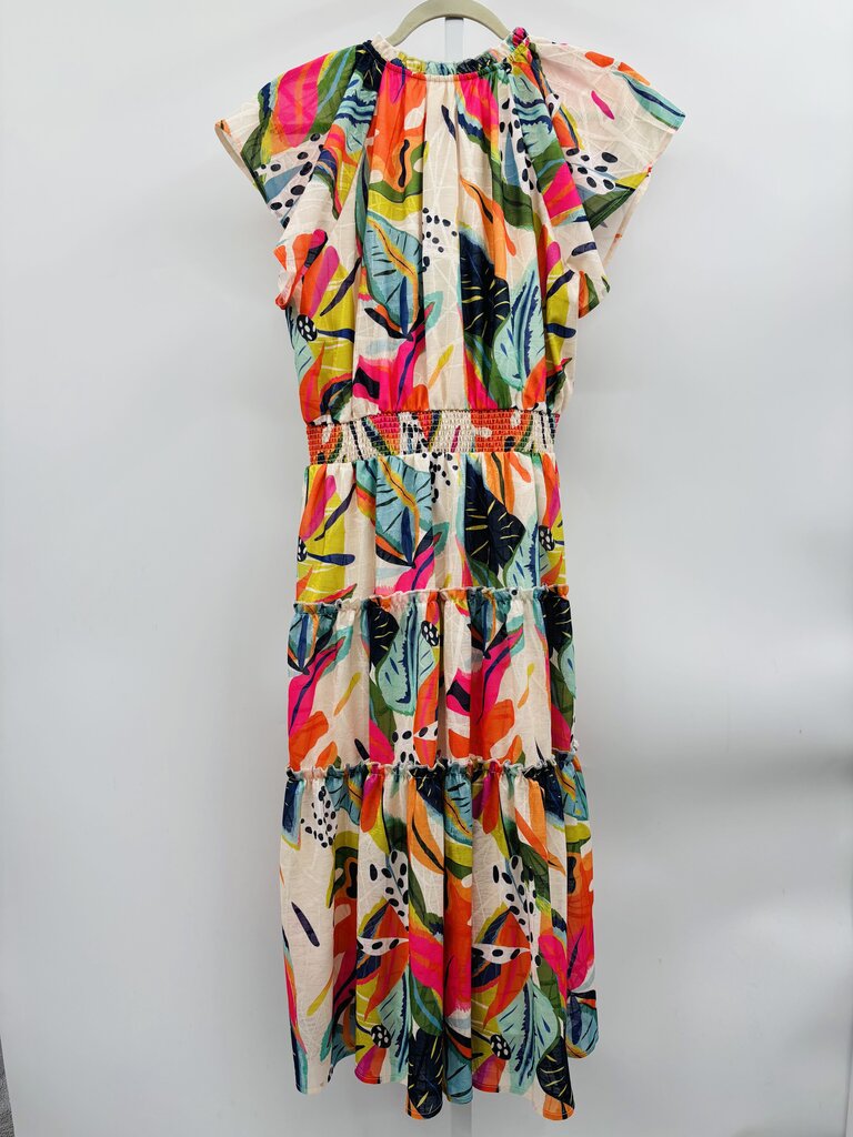 Umgee Maxi Dress Multi L
