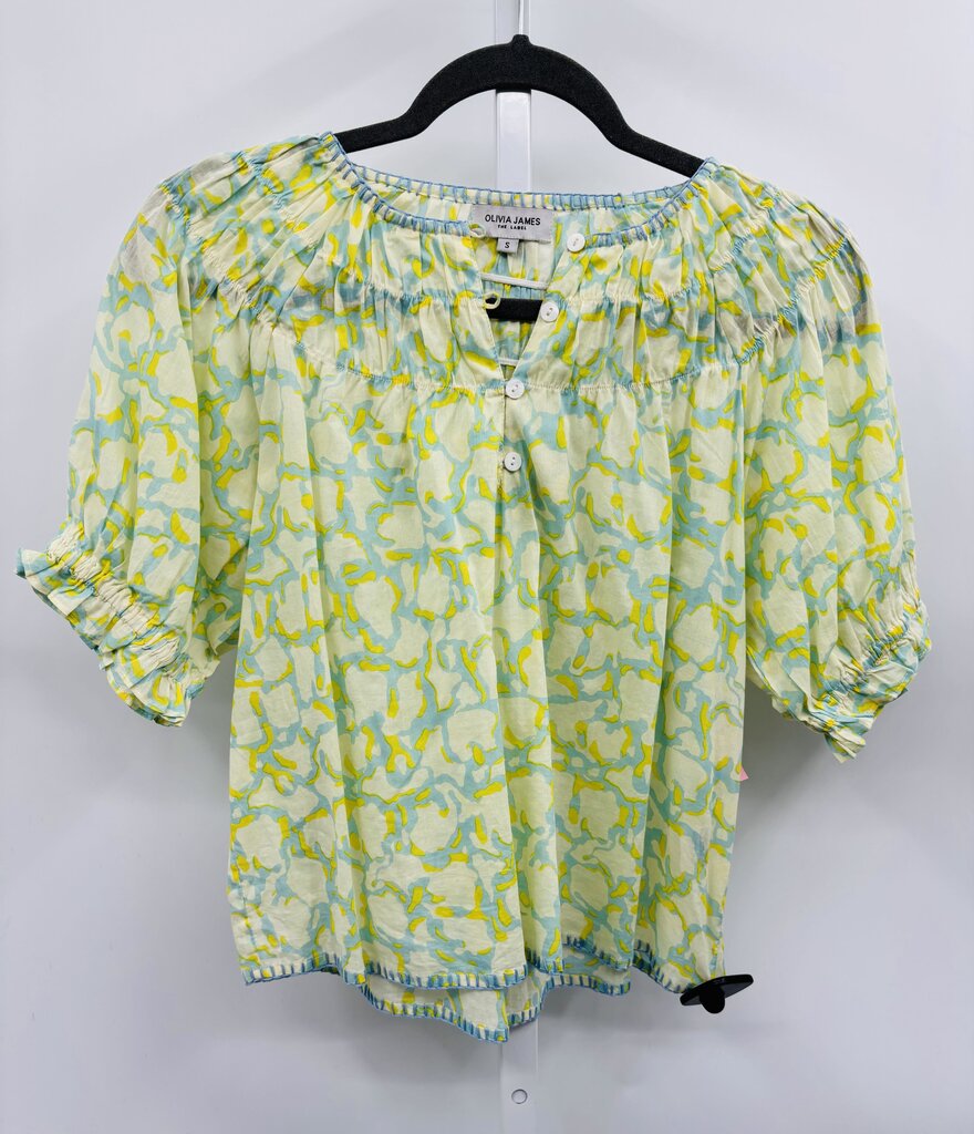 Olivia James Blouse Yellow S