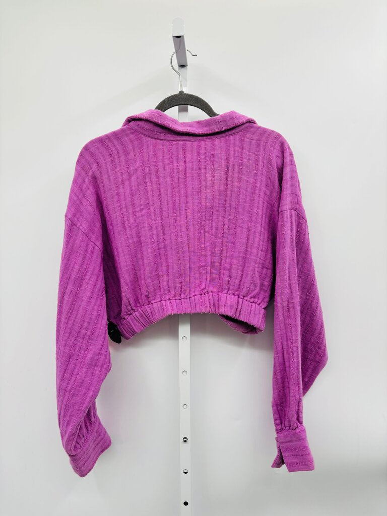 Free People Top Purple M