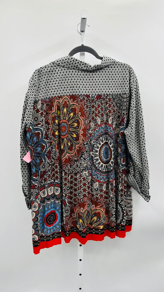 John Mark Top Plus Black 1X