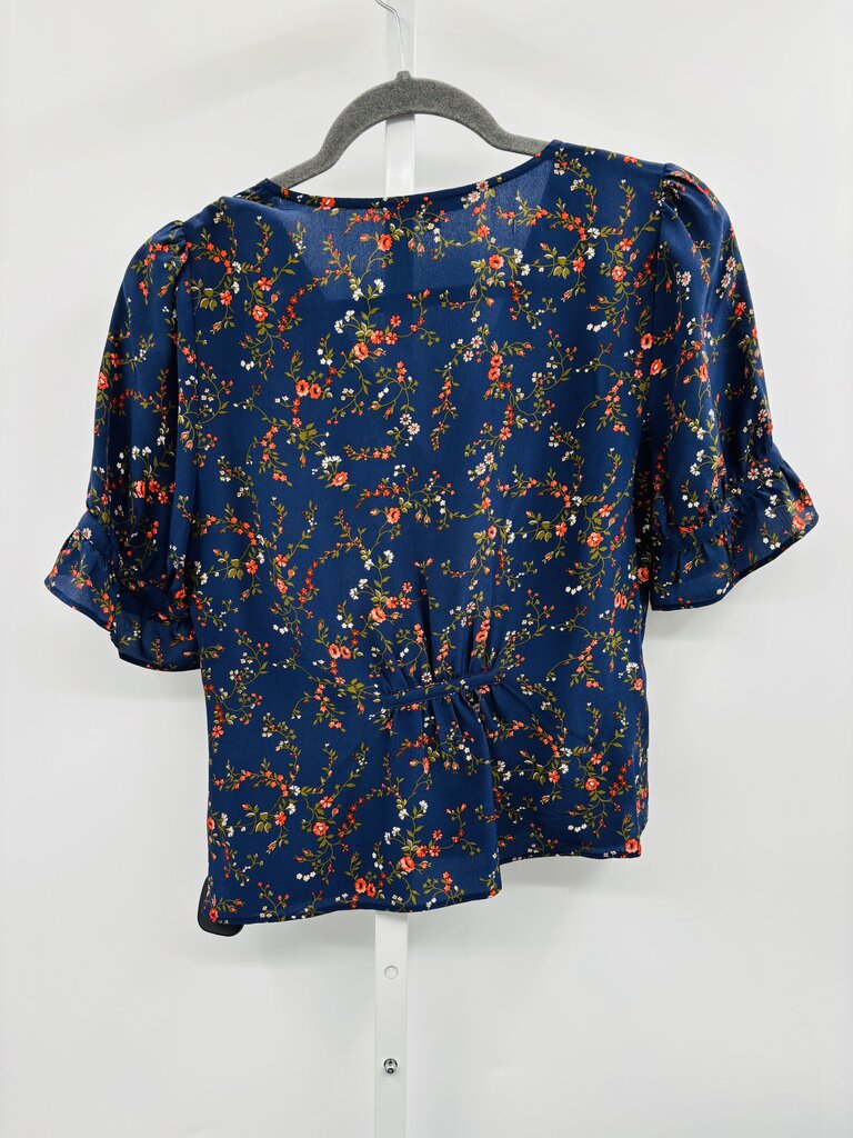 Madewell Blouse Navy 6