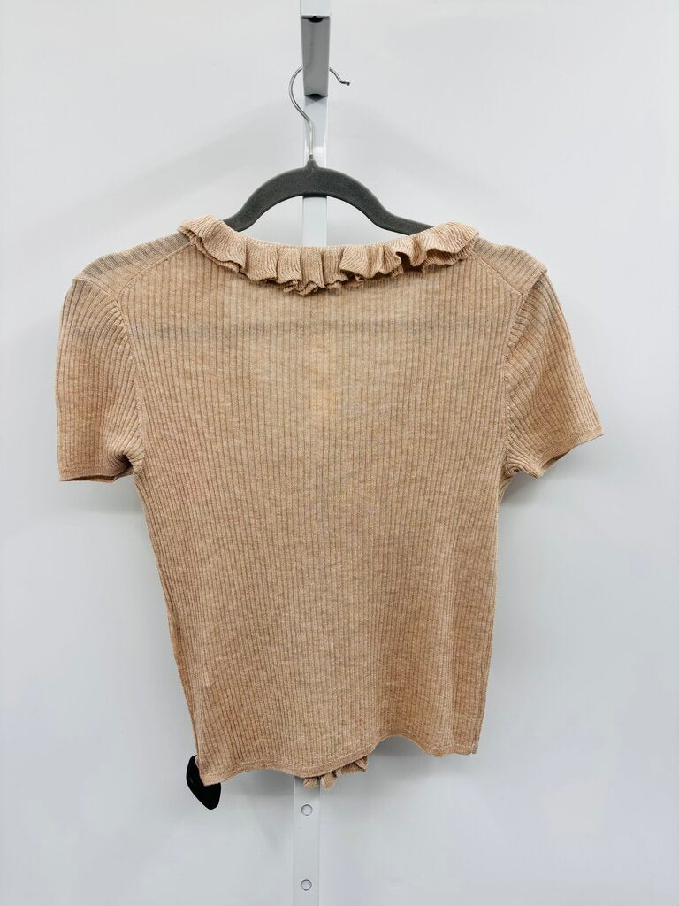 J. Crew Top Tan XS