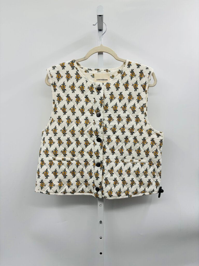 Lucky Brand Vest White L