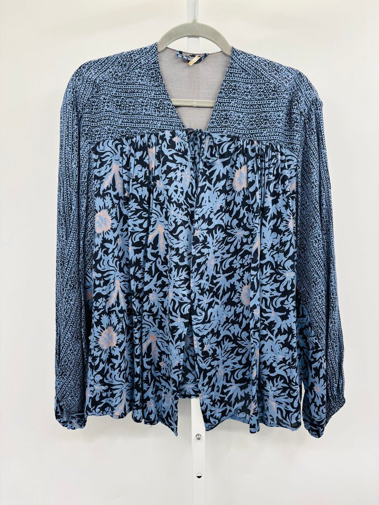Free People Kimono Blue M