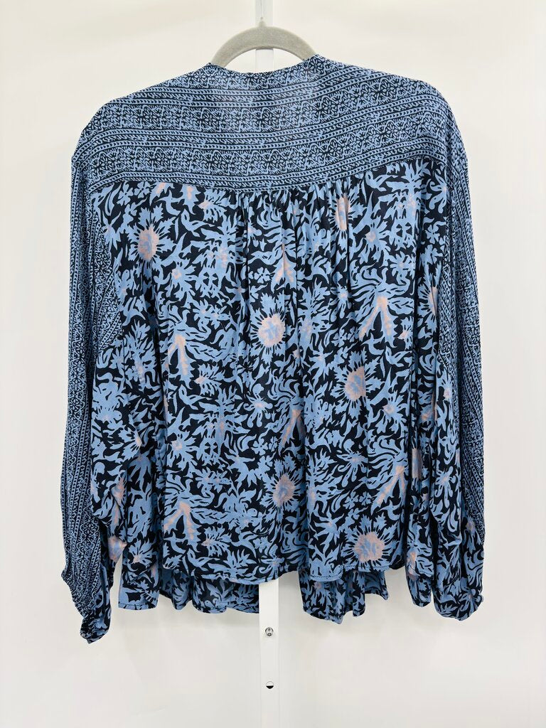 Free People Kimono Blue M