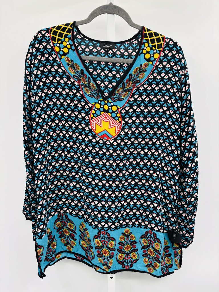 Tolani Tunic Blue XL