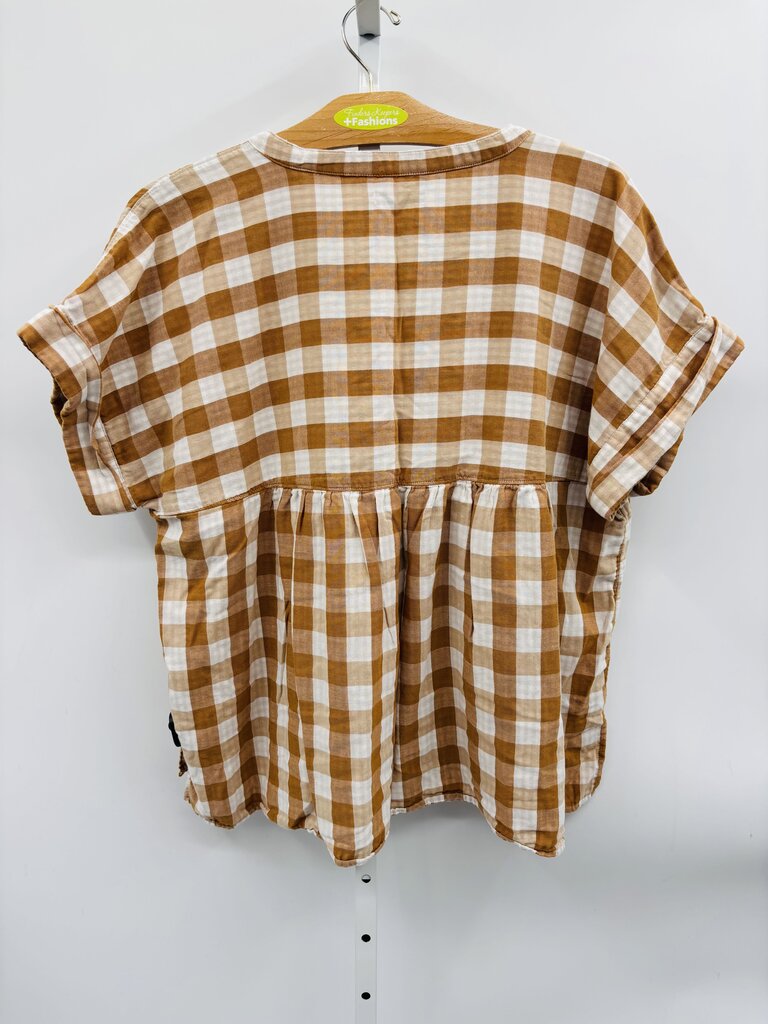 Madewell Top Plus Tan 2X